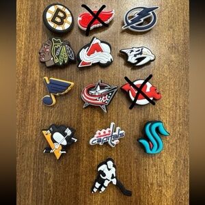 NHL hockey jibbitz